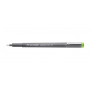 Staedtler Pigment Liner 308 Rotulador Calibrado - Trazo 0.5mm - Secado Rapido - Color Verde Claro