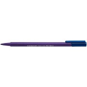 Staedtler Triplus Color 323 Rotulador de Punta Fina - Trazo 1mm Aprox - Tinta Base de Agua - Malva Oscuro