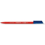 Staedtler Noris 326 Rotulador de Punta Fina - Trazo 1mm Aprox - Tina Base de Agua - Color Rojo