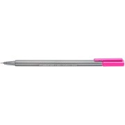 Staedtler Triplus Fineliner 334 Rotulador de Punta Fina - Trazo de 0.3mm - Tinta Base de Agua - Color Rosa Neon