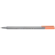 Staedtler Triplus Fineliner 334 Rotulador de Punta Fina - Trazo de 0.3mm - Tinta Base de Agua - Color Salmon