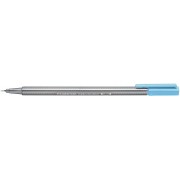 Staedtler Triplus Fineliner 334 Rotulador de Punta Fina - Trazo de 0.3mm - Tinta Base de Agua - Color Azul Agua