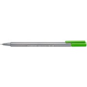 Staedtler Triplus Fineliner 334 Rotulador de Punta Fina - Trazo de 0.3mm - Tinta Base de Agua - Color Verde Claro