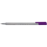 Staedtler Triplus Fineliner 334 Rotulador de Punta Fina - Trazo de 0.3mm - Tinta Base de Agua - Color Violeta