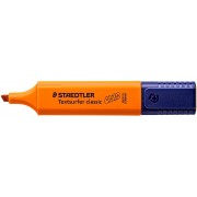 Staedtler Textsurfer Classic 364 Marcador Fluorescente - Punta Biselada 1 - 5mm Aprox - Secado Rapido - Color Naranja