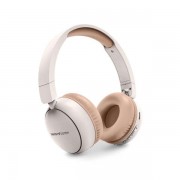 Energy Sistem Auriculares Bluetooth con Radio FM - Plastico 100% Reciclado - Reproductor MP3 y MicroSD - Color Blanco