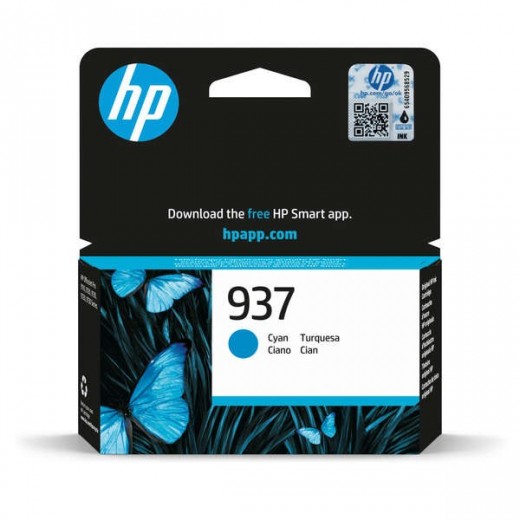 HP 937 Cyan Cartucho de Tinta Original - 4S6W2NE