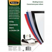 Fellowes Pack de 100 Portadas de Polipropileno A4 - 300 Micras - Muy Resistentes - Transparente