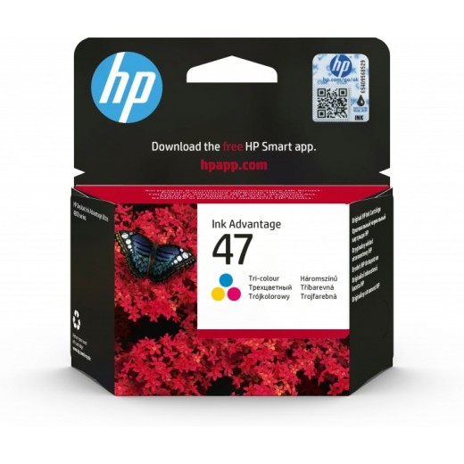 HP 6ZD61AE Color Cartucho de Tinta Original - 47