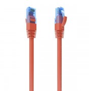 Aisens Cable de Red Latiguillo RJ45 Cat.6 UTP AWG26 CCA - 25cm - Color Rojo