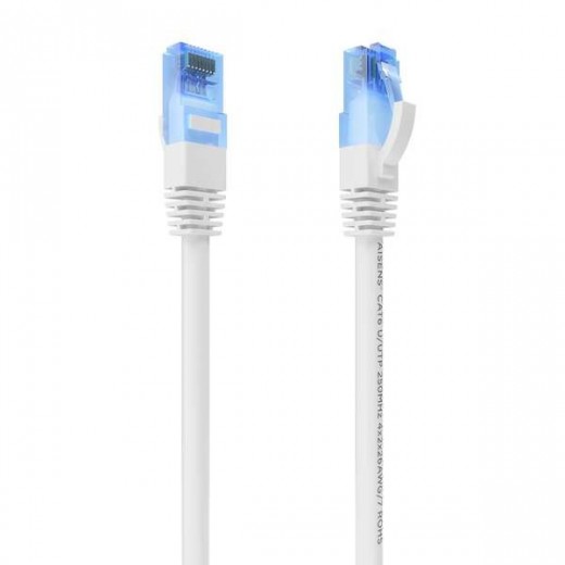 Aisens Cable de Red Latiguillo RJ45 Cat.6 UTP AWG26 CCA - 4.0m - Color Blanco