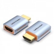 Vention Adaptador HDMI 2.1 Macho a HDMI Hembra - 8K - Color Azul