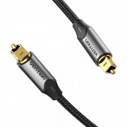 Vention Cable de Audio de Fibra Optica - 2m - Gris Metalizado