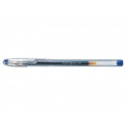 Pilot Boligrafo de Gel G1 - Recargable - Punta de Bola 0.5mm - Trazo 0.3mm - Cuerpo Transparente - Color Azul