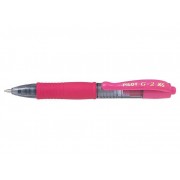 Pilot Boligrafo de Gel G2 Pixie XS Retractil - Punta de Bola Redonda 0.7mm - Trazo 0.32mm - Grip Ergonomico - Color Rosa