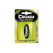 Cegasa Super Alkaline Pack de 1 Pila 3LR12 4.5V - Alta Tecnologia - Fiabilidad - Elevado Rendimiento - Maximas Prestaciones