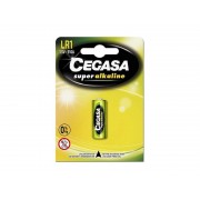 Cegasa Super Alkaline LR1 Pack de 1 Pila LR1 1.5V - Alta Tecnologia - Fiabilidad - Elevado Rendimiento - Maximas Prestaciones