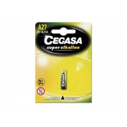 Cegasa A27 Pack de 1 Pila Alcalina A27 12V - Alta Tecnologia - Fiabilidad - Elevado Rendimiento - Maximas Prestaciones