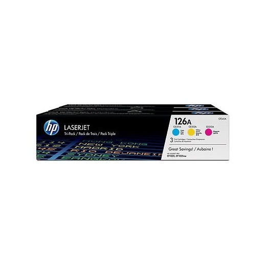 HP CF341A Pack de Cartuchos de Toner Original Magenta