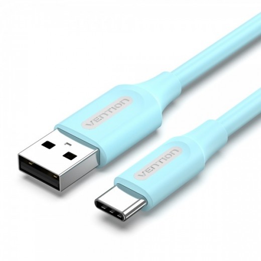 Vention Cable USB-A Macho a USB-C Macho - 1.5m - 3A 60W 480Mbps - Color Azul