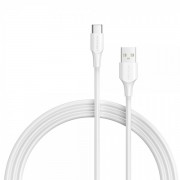 Vention Cable USB-A Macho a USB-C Macho - 2m - 3A - 60W - 480Mbps - Color Blanco