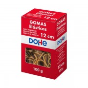 Dohe Gomas Elasticas - Longitud 12cm - Fabricadas en Latex de Gran Resistencia y Elasticidad