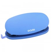 Dohe Soft Touch Taladro de Sobremesa - Taladra hasta 16 Hojas - Diseño Ergonomico - Color Azul Pastel