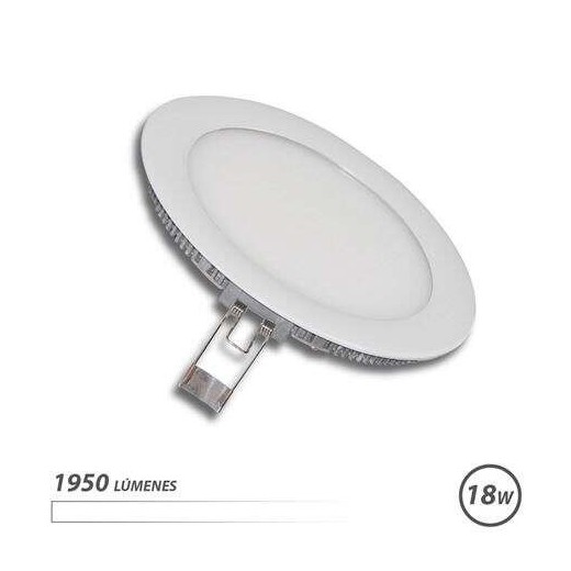 Elbat Downlight Empotrar Ultraplano LED Luz Blanca 18W 1950Lm