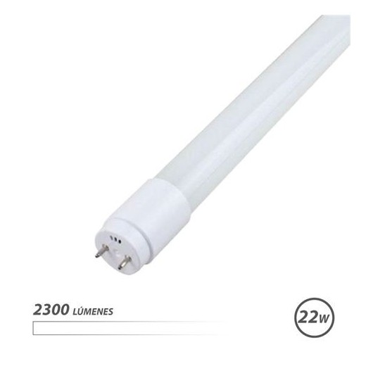 Elbat Tubo LED Cristal 22W 150cm Luz Blanca - Color Blanco