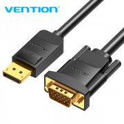 Vention Cable Conversor Displayport Macho a VGA Macho - 1.5m - Color Negro