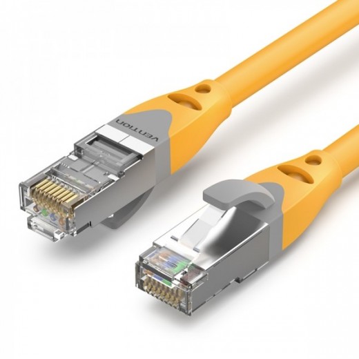 Vention Cable de Red SFTP RJ45 Cat.6a - 5m - Color Amarillo