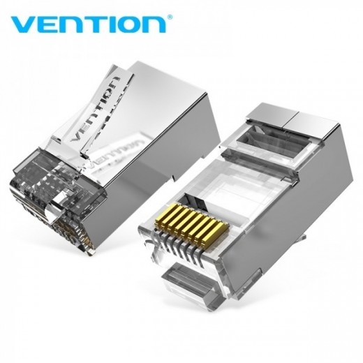 Vention Pack de 10 Conectores de Red FTP RJ45 Cat.6A