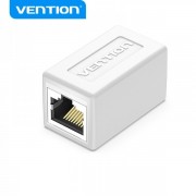 Vention Adaptador Conector RJ45 Cat6 FTP Hembra a Hembra - Color Blanco