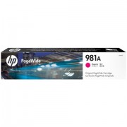 HP J3M69A Magenta Cartucho de Tinta Original - 981A