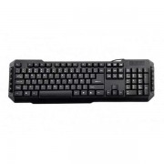 3GO KB Drile Teclado Multimedia Menbrana USB - 105 Teclas + 10 Multimedia - Color Negro