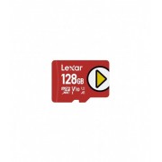 Lexar Ultra Tarjeta de Memoria MicroSDXC 128GB - Velocidad de Lectura hasta 160MB/s - Clase de Rendimiento A1 - Color Rojo