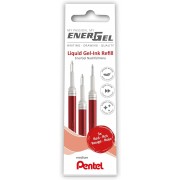 Pentel EnerGel X Pack de 3 Recambios para BL57