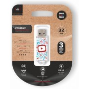 TechOneTech Be Super Video Dream Memoria USB 2.0 32GB (Pendrive)