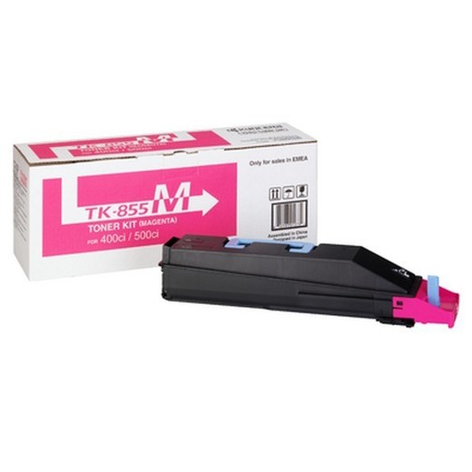 Kyocera TK855M Magenta Cartucho de Toner Original - 1T02H7BEU0/TK855M