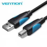 Vention Cable USB 2.0 Macho a USB-B Macho para Impresora - 2m - 480mbps - Color Negro