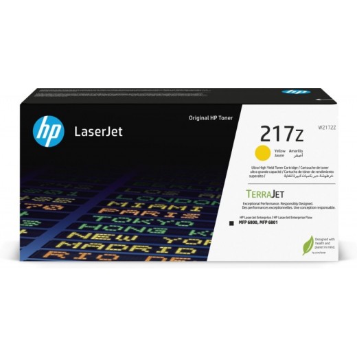 HP W2172Z Amarillo Cartucho de Toner Original - 217Z