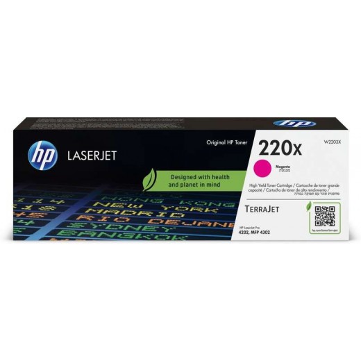 HP W2203X Magenta Cartucho de Toner Original - 220X