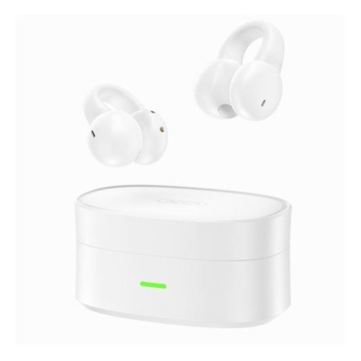 XO Auriculares Inalambricos - Bateria 2X35mAh - Caja 250mAh - Bluetooth 5.2 - Carga Tipo C - Induccion Aire - Color Blanco