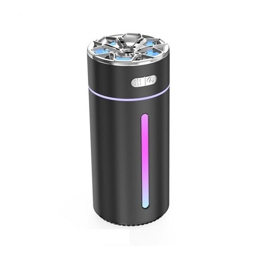 XO Aromatizador RGB - Luz RGB - Bateria 800mAh - Cargador Tipo C - Capacidad 300ml - Ideal para Espacios Reducidos - Color Negro