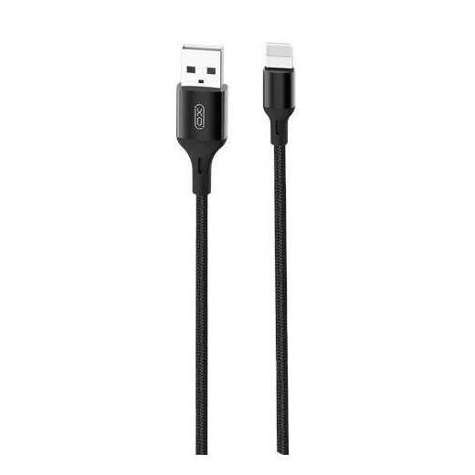 XO Cable NB143 Cordon USB - Lightning - 2.4A - 1m - Color Negro