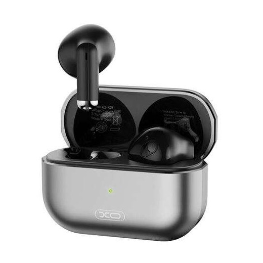 XO Auriculares Bluetooth 5.3 - Caja de Aluminio - hasta 5 Horas de Musica - Cable de Carga Tipo C - Color Negro