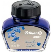 Pelikan Tinta 4001 No.78 - Frasco 30ml - Tinta de Alta Calidad - Frasco de 30ml - para Estilograficas - Color Azul Real