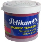 Pelikan Tempera Escolar Frasco 40ml - Facil de Usar - Ideal para Actividades Escolares - Color Magenta