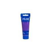 Milan Tubo de Pintura Acrilica 75ml - Pigmentos de Alta Calidad - Mezclable - Color Violeta