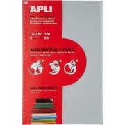 Apli Pack de 3 Forros de Libros con Solapa Ajustable 290 mm - PVC - Forra en 3 Pasos